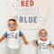 Star-Sunglasses 2pcs Patriotic Rimless Star Shaped Sunglasses Party Wearables 4th of July